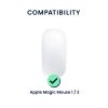 Κάλυμμα ποντικιού Kwmobile για Apple Magic Mouse 1/Magic Mouse 2, Purple, Silicone, KWM000020DM005C