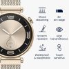 Σετ 2 προστατευτικών μεμβρανών Kwmobile για Huawei Watch GT 4 (41mm), Διαφανές/Μαύρο, Πολυμερές, KWM0000251T001C