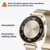 Σετ 2 προστατευτικών μεμβρανών Kwmobile για Huawei Watch GT 4 (41mm), Διαφανές/Μαύρο, Πολυμερές, KWM0000251T001C