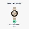 Σετ 2 προστατευτικών μεμβρανών Kwmobile για Huawei Watch GT 4 (41mm), Διαφανές/Μαύρο, Πολυμερές, KWM0000251T001C