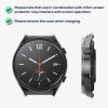 Σετ 2 καλύμματα Kwmobile με τζάμι ασφαλείας για Xiaomi Watch S1, Διαφανές/Πράσινο, Πλαστικό, KWM000015ES005C