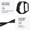 Kwmobile Strap για Xiaomi Mi Band 7 Pro, Μαύρο, Σιλικόνη, KWM0000182J003C