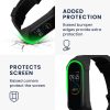 Kwmobile Strap για Xiaomi Mi Band 6/Mi Band 5/Mi Band 4, Μαύρο, Σιλικόνη, KWM0000182K004C