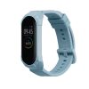 Kwmobile Strap για Xiaomi Mi Band 6/Mi Band 5/Mi Band 4, Light Blue, Silicone, KWM0000182K005C