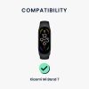 Kwmobile Strap για Xiaomi Mi Band 7, Μαύρο, Σιλικόνη, KWM0000252C001C