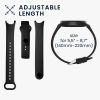 Kwmobile Strap για Xiaomi Mi Band 7, Μαύρο, Σιλικόνη, KWM0000252C001C