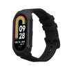 Kwmobile Strap για Xiaomi Mi Band 8, Μαύρο, Σιλικόνη, KWM0000252E001C