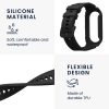 Kwmobile Strap για Xiaomi Mi Band 8, Μαύρο, Σιλικόνη, KWM0000252E001C