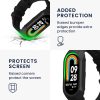 Kwmobile Strap για Xiaomi Mi Band 8, Μαύρο, Σιλικόνη, KWM0000252E001C