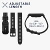 Kwmobile Strap για Xiaomi Mi Band 8, Μαύρο, Σιλικόνη, KWM0000252E001C