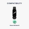 Kwmobile Strap για Xiaomi Mi Band 8, Μαύρο, Σιλικόνη, KWM0000252E001C