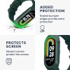 Kwmobile Strap για Xiaomi Mi Band 8, Σκούρο Πράσινο, Σιλικόνη, KWM0000252E002C