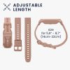 Kwmobile Strap για Xiaomi Mi Band 8, ανοιχτό ροζ, σιλικόνη, KWM0000252E003C