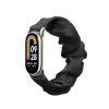 Kwmobile Strap για Xiaomi Mi Band 8, Μαύρο, Βαμβακερό, KWM0000252G001C