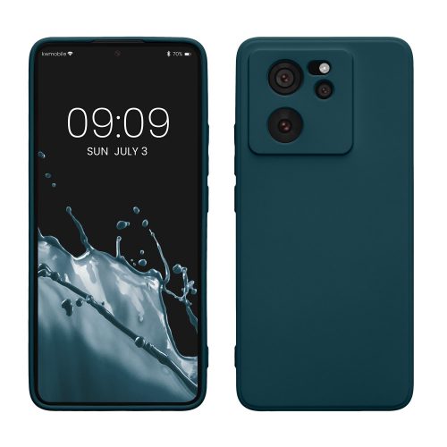 Θήκη Kwmobile για Xiaomi 13T/13T Pro, Πράσινη, Σιλικόνη, KWM000020IU004C