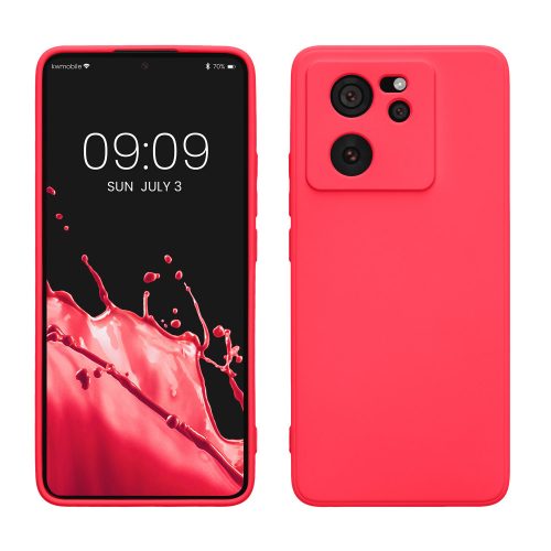 Θήκη Kwmobile για Xiaomi 13T/13T Pro, Ροζ, Σιλικόνη, KWM000020IU005C