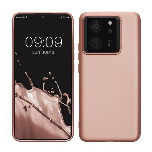 Θήκη Kwmobile για Xiaomi 13T/13T Pro, Ροζ, Σιλικόνη, KWM000020IW001C