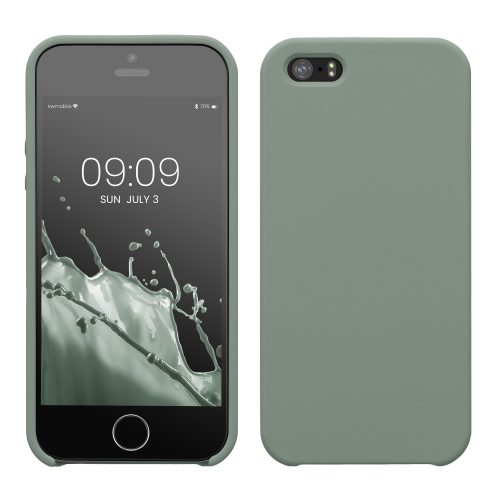 Θήκη Kwmobile για Apple iPhone 5/iPhone 5s/iPhone SE, Πράσινη, Σιλικόνη, KWM000008GO103C