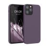 Θήκη Kwmobile για Apple iPhone 12/iPhone 12 Pro, Dark Purple, Silicone, KWM000011JP099C