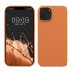 Θήκη Kwmobile για Apple iPhone 14, Orange, Silicone, KWM000016NI031C