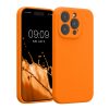 Θήκη Kwmobile για Apple iPhone 15 Pro, Orange, Silicone, KWM000022OM004C