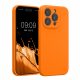 Θήκη Kwmobile για Apple iPhone 15 Pro, Orange, Silicone, KWM000022OM004C