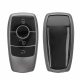 Κάλυμμα κλειδιού αυτοκινήτου Kwmobile για Mercedes Benz Smart Key, Γκρι/Μαύρο, Σιλικόνη, KWM0000252R001C