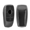 Κάλυμμα κλειδιού αυτοκινήτου Kwmobile για Mercedes Benz Smart Key, Γκρι/Μαύρο, Σιλικόνη, KWM0000252R001C