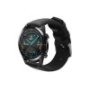 Kwmobile Strap για Huawei Watch GT 3/Watch GT 2/Watch GT, Μαύρο, Φυσικό δέρμα, KWM000013PG003C