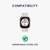 Kwmobile Strap για Honor Watch 4, Μαύρο, Σιλικόνη, KWM0000253E001C