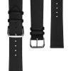 Kwmobile Strap για Xiaomi Mi Watch Color Sport/S1 Active, Μαύρο/Καφέ, Φυσικό δέρμα, KWM0000253J001C