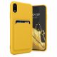 Θήκη Kwmobile για Apple iPhone XR, Yellow, Silicone, KWM0000134H012C