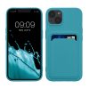 Θήκη Kwmobile για Apple iPhone 13, Light Blue, Silicone, KWM000013RD013C