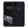 Θήκη Kwmobile για Google Pixel 4a, Σκούρο Μπλε, Σιλικόνη, KWM000011JE044C