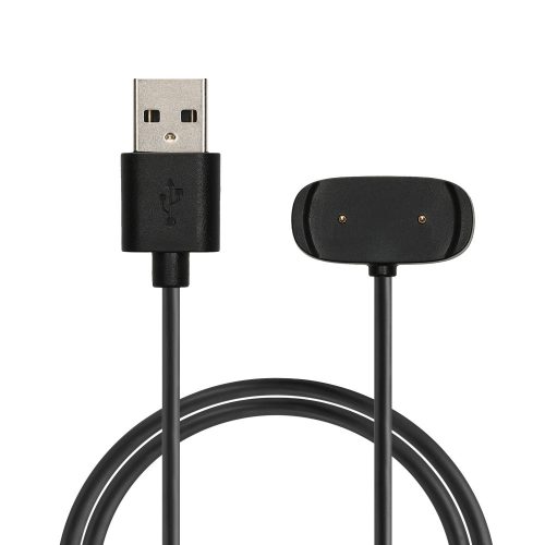 Καλώδιο φόρτισης Kwmobile USB για Amazfit Bip 3/Bip 3 Pro/GTS 4 Mini, Μαύρο, Πλαστικό, KWM0000253K001C