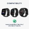 Καλώδιο φόρτισης Kwmobile USB για Amazfit Bip 3/Bip 3 Pro/GTS 4 Mini, Μαύρο, Πλαστικό, KWM0000253K001C