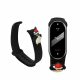 Kwmobile Strap για Xiaomi Mi Band 8, Μαύρο, Σιλικόνη, KWM0000253R003C