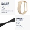 Σετ 2 ιμάντες Kwmobile για Xiaomi Smart Band 8 Active, Μαύρο/Μπεζ, Σιλικόνη, KWM0000254C002C