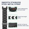 Kwmobile Strap για Xiaomi Smart Band 8 Active/Redmi Band 2, Silver, Steel, KWM0000254J001C