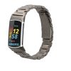 Kwmobile Band for Fitbit Charge 6/Charge 5, Silver, Steel, KWM0000254K001C