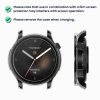 Σετ 2 καλύμματα Kwmobile με τζάμι ασφαλείας για Amazfit Balance, Διαφανές, Πλαστικό, KWM0000254M001C