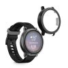 Σετ 2 καλύμματα Kwmobile με γυαλί ασφαλείας για Garmin vivoactive 5/Active 5, Διαφανές/Μαύρο, Πλαστικό, KWM0000254N002C