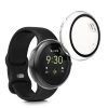 Σετ 2 θήκες Kwmobile με γυαλί ασφαλείας για Google Pixel Watch 2/Pixel Watch, Διαφανές, Πλαστικό, KWM0000254R001C