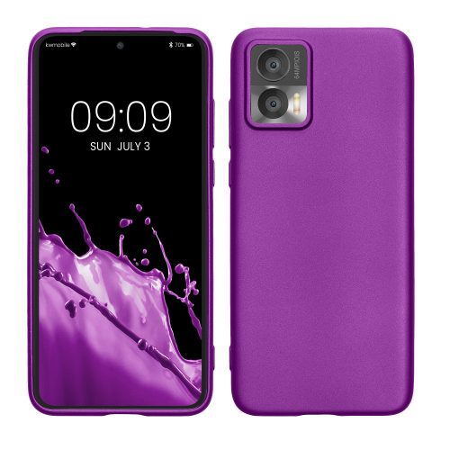 Θήκη Kwmobile για Motorola Edge 30 Neo, Purple, Silicone, KWM0000201J006C