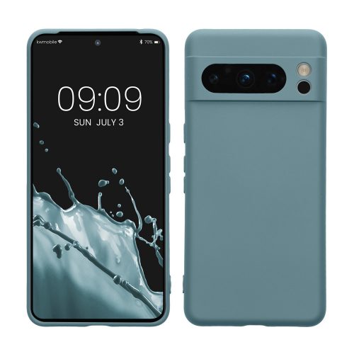 Θήκη Kwmobile για Google Pixel 8 Pro, Σκούρο Πράσινο, Σιλικόνη, KWM0000208M006C