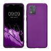 Θήκη Kwmobile για Motorola Moto E13, Purple, Silicone, KWM000022OW002C