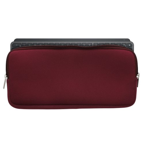 Κάλυμμα πληκτρολογίου Kwmobile για Logitech Mx Keys Mini Wireless, Burgundy, Neoprene, KWM000017VI006C