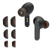 Σετ 6 Συμβουλές αντικατάστασης Kwmobile για JBL Live Pro Plus, Μαύρο, Σιλικόνη, KWM0000256B001C