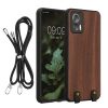 Θήκη Kwmobile για Motorola Edge 30 Neo, Brown, Wood, KWM000022PA001C