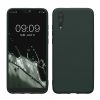 Θήκη Kwmobile για Huawei P20, Σκούρο Πράσινο, Σιλικόνη, KWM000008PX014C